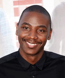 Black And Whiteb Jerrod Carmichael Diamond Painting