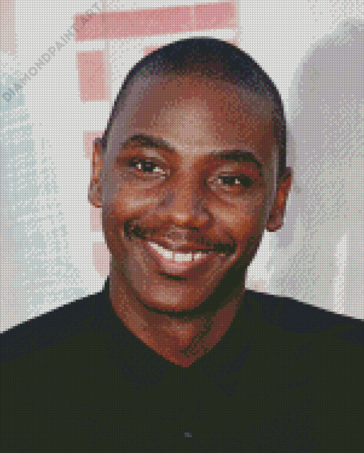 Black And Whiteb Jerrod Carmichael Diamond Painting