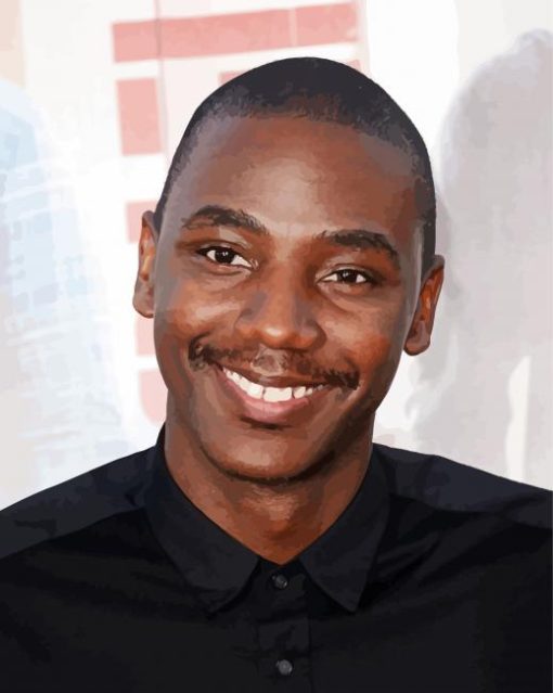 Black And Whiteb Jerrod Carmichael Diamond Painting