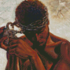 Black Slave Diamond Painting