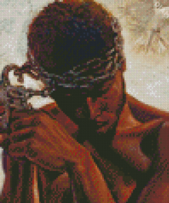 Black Slave Diamond Painting