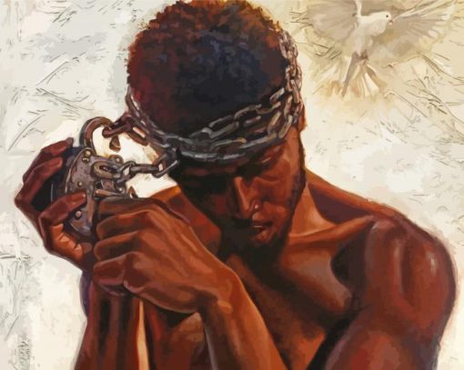 Black Slave Diamond Painting