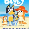 Bluey The Beach 5D Diamond Painting