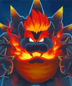 Bowser Character Art Diamond Painting