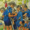 Boy Scouts Art Diamond Painting