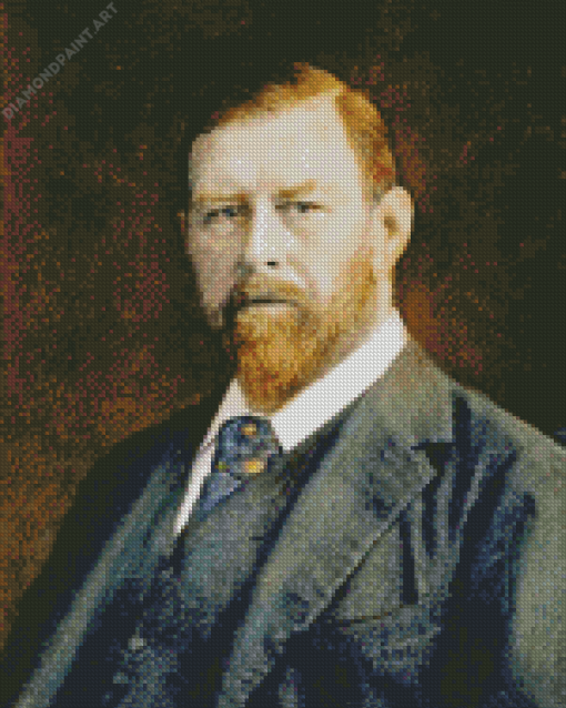 Bram Stoker Irish Author Diamond Painting