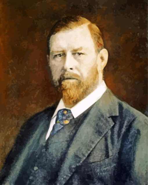 Bram Stoker Irish Author Diamond Painting