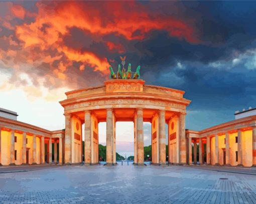 Brandenburg Gate Diamond Painting