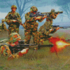 British Army In Battle Diamond Painting