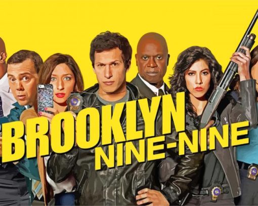 Brooklyn 99 Poster Diamond Painting