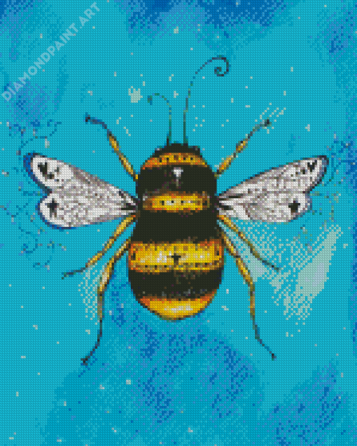 Bumble Bee Art Diamond Painting