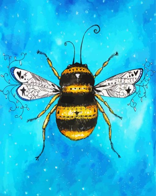 Bumble Bee Art Diamond Painting