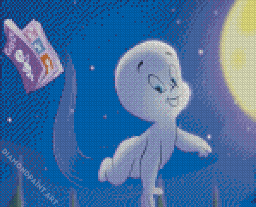 Casper The Friendly Ghost 5D Diamond Painting