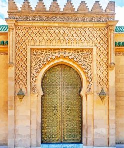 Castle Doors In Rabat Diamond Painting