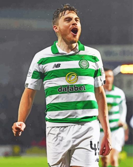 Celtic Football Club James Forrest Diamond Painting