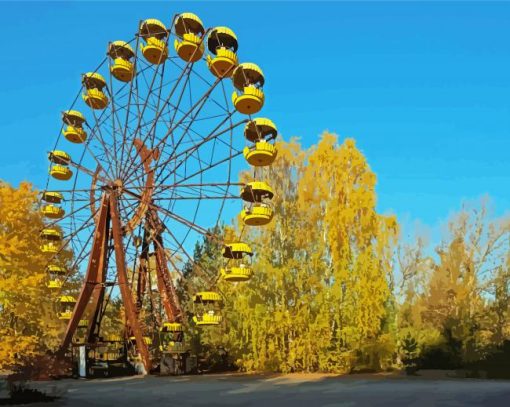 Chernobyl Restricted Zone Diamond Painting