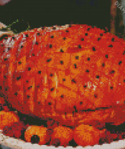 Christmas Ham Diamond Painting