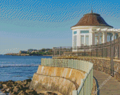 Cliff Walk Rhode Island Diamond Painting