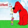 Clifford Red Puppy Diamond painting