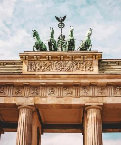 Close Up Brandenburg Gate Diamond Painting