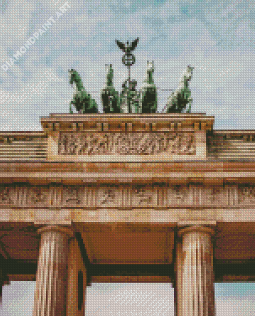 Close Up Brandenburg Gate Diamond Painting