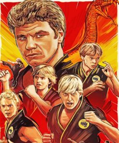 Cobra Kai Characters Diamond Painting