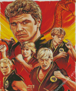 Cobra Kai Characters Diamond Painting