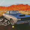 Cool Plymouth Roadrunner Art Diamond Painting