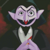 Count Von Count Art Diamond Painting