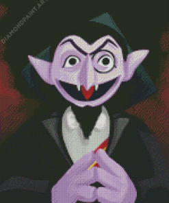 Count Von Count Art Diamond Painting