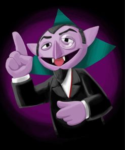 Count Von Count Vampire Diamond Painting