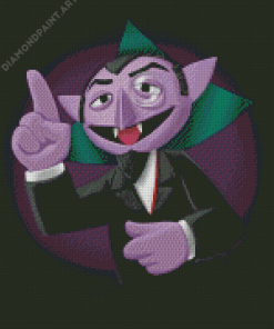 Count Von Count Vampire Diamond Painting