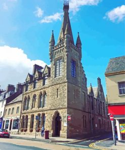 Cupar Buildings Diamond Painting