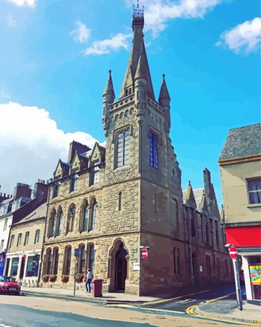 Cupar Buildings Diamond Painting