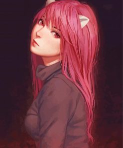 Cute Lucy Elfen Lied Diamond Painting