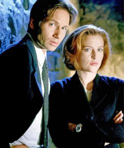 Dana Scully And Fox Mulder Characters Diamond Painting