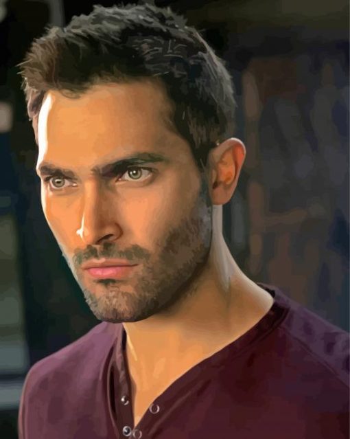 Derek Hale Teen Wolf Diamond Painting