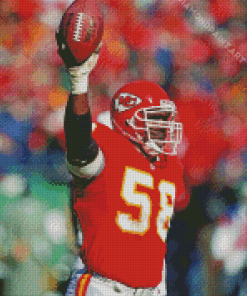 Derrick Thomas Player Diamond Painting