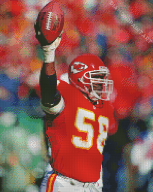 Derrick Thomas Player Diamond Painting