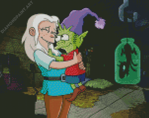 Disenchantment Movie Diamond Painting