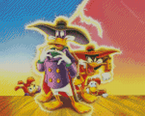 Disney Darkwing Duck Diamond Painting