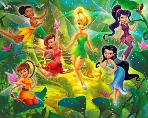 Disney Tinkerbell Fairies Diamond Painting