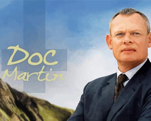 Doc Martin Characters Poster Diamond Painting