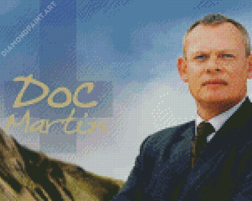 Doc Martin Characters Poster Diamond Painting