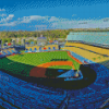 Dodger Stadium In Los Angeles California Diamond painting