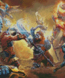 Dota Characters Diamond Painting