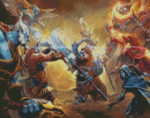 Dota Characters Diamond Painting