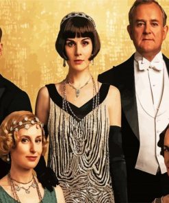 Downton Abbey Serie Diamond Painting