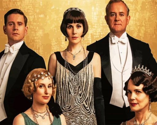 Downton Abbey Serie Diamond Painting