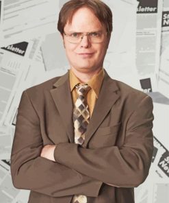 Dwight Schrute Diamond Painting